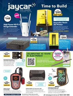 Catalogue Jaycar Electronics from 24/04/2022