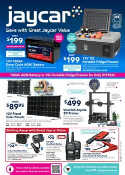 Catalogue Jaycar Electronics from 28/09/2022
