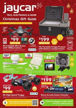 Current Cyber Monday and Black Friday catalogue Jaycar Electronics