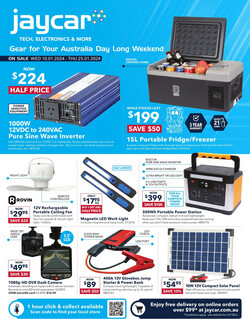 Catalogue Jaycar Electronics from 11/01/2024