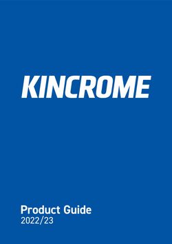 Catalogue Kincrome from 01/12/2021