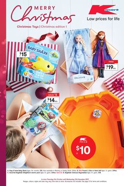 Catalogue Kmart from 31/10/2019