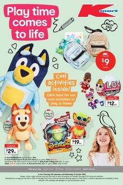 Catalogue Kmart from 10/09/2020