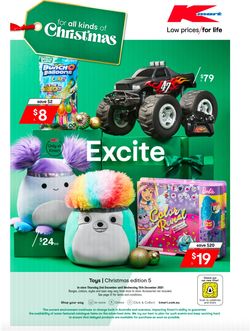 Catalogue Kmart HOLIDAYS 2021 from 02/12/2021