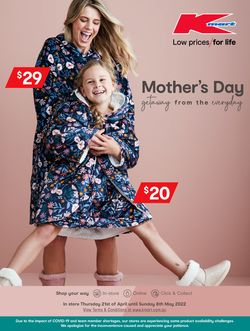 Catalogue Kmart from 21/04/2022
