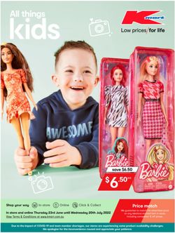 Catalogue Kmart from 23/06/2022