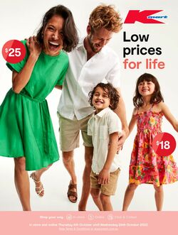 Catalogue Kmart from 06/10/2022