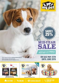 My Pet Warehouse Catalogue from 25/05/2020