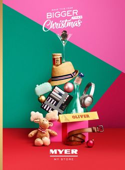 Catalogue Myer - Christmas 2020 from 08/12/2020