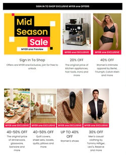 MYER Catalogue from 07/03/2024 > Today Sale & Specials