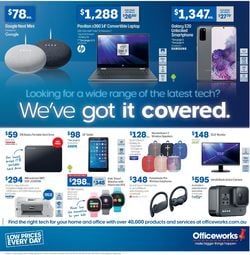 Catalogue Officeworks from 19/03/2020