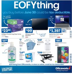 Officeworks Catalogue from 25/06/2020