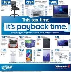 Catalogue Officeworks from 17/06/2021