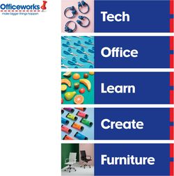 Catalogue Officeworks from 19/08/2021