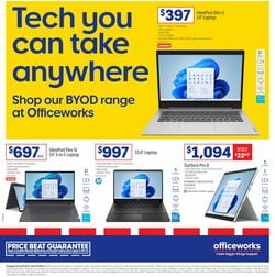 Catalogue Officeworks from 06/10/2022