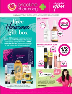 Catalogue Priceline Pharmacy from 08/04/2022