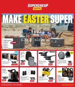 Catalogue Supercheap Auto EASTER 2022 from 31/03/2022