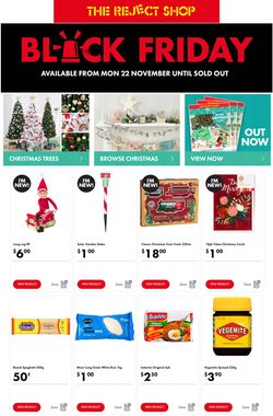 The Reject Shop Catalogue from 22/11/2021