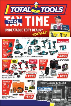 Catalogue Total Tools from 31/05/2023