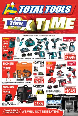 Catalogue Total Tools from 31/05/2022