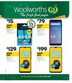 Catalogue Woolworths Christmas Catalogue 2019 from 27/11/2019