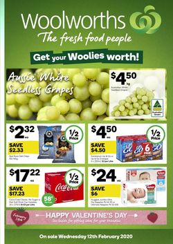 Catalogue Woolworths from 12/02/2020