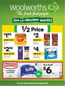 Catalogue Woolworths from 12/08/2020