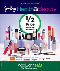 Catalogue Woolworths from 07/10/2020