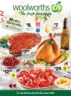 Catalogue Woolworths - Christmas 2020 from 16/12/2020