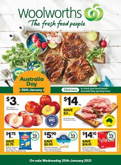Catalogue Woolworths from 20/01/2021