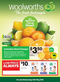 Catalogue Woolworths from 12/05/2021
