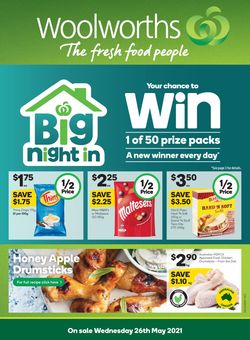 Catalogue Woolworths from 26/05/2021