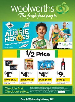 Catalogue Woolworths from 14/07/2021