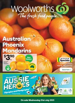 Catalogue Woolworths from 21/07/2021