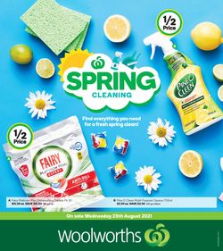 Catalogue Woolworths from 25/08/2021