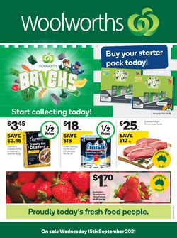 Catalogue Woolworths from 15/09/2021