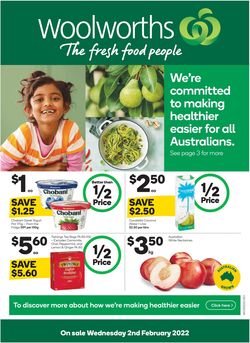 Woolworths Catalogue from 02/02/2022