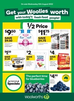 Catalogue Woolworths from 10/08/2022