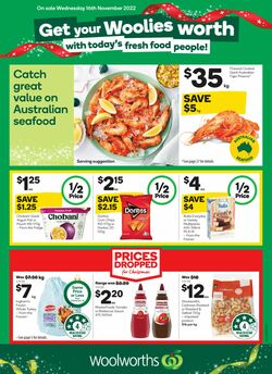 Catalogue Woolworths from 16/11/2022