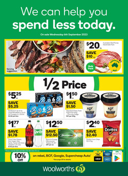Catalogue Woolworths - Albury from 06/09/2023