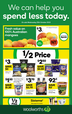 Catalogue Woolworths - Darwin from 25/10/2023