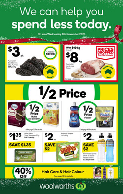 Catalogue Woolworths - Cairns from 08/11/2023