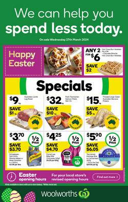 Catalogue Woolworths - Darwin from 27/03/2024