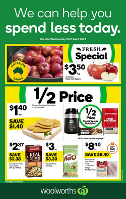 Catalogue Woolworths - Darwin from 24/04/2024