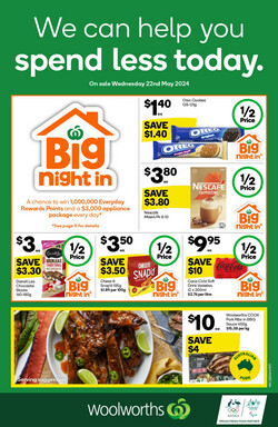 Catalogue Woolworths - Darwin from 22/05/2024