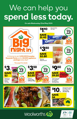 Catalogue Woolworths - Sydney from 22/05/2024