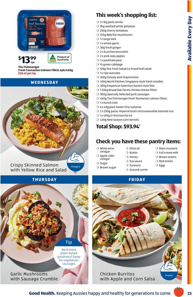 ALDI Catalogue from 12/01/2023