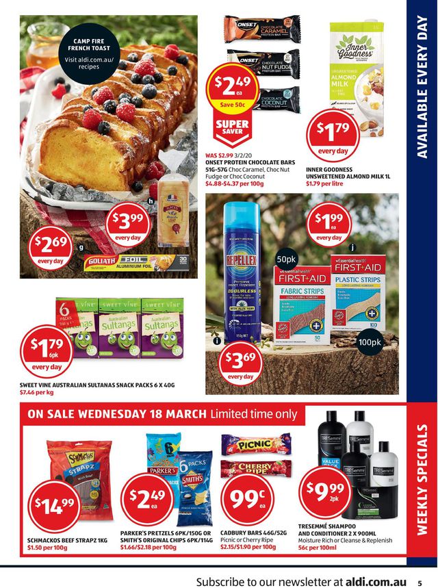 ALDI Catalogue from 25/03/2020