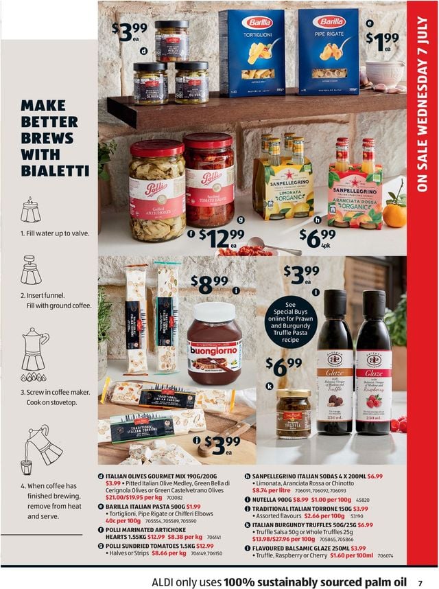 ALDI Catalogue from 07/07/2021