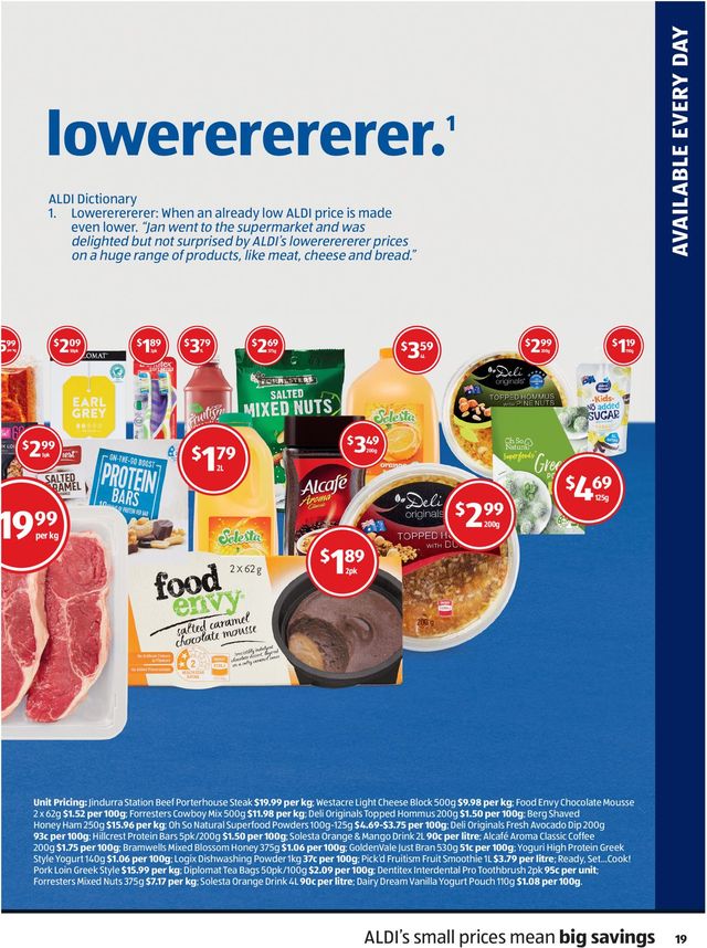 ALDI Catalogue from 04/08/2021